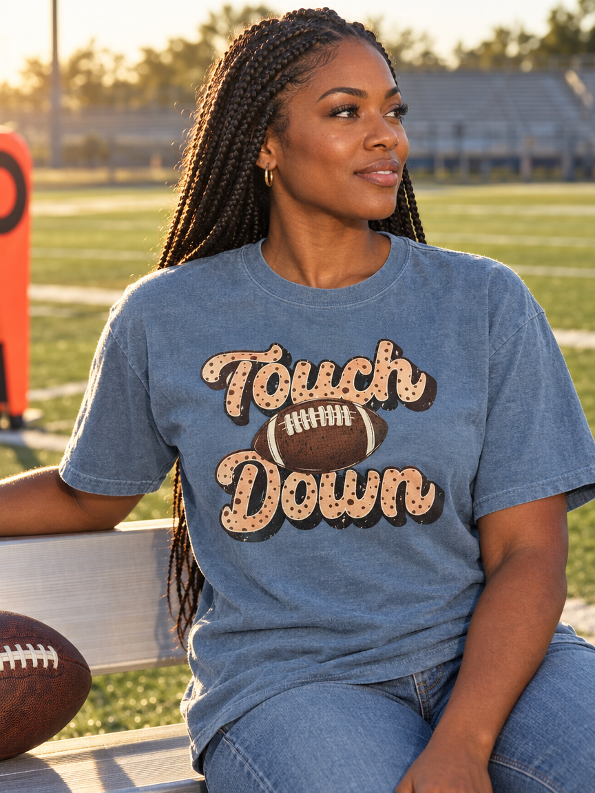 Touch Down DTF transfer