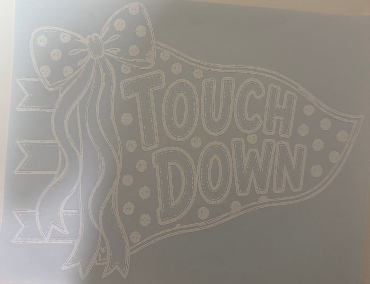 Touch Down DTF transfer (Single Color)